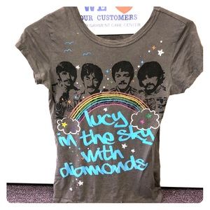 Rare Lucy in the sky with diamonds Beatles tee